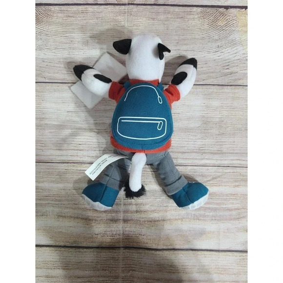 Chick Fil A Plush Back To School Cow Stuffed Animal Grilled Chikin Gits A+ 9" - Picture 8 of 8
